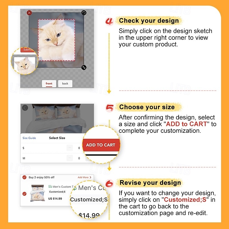 Colcha Personalizada Edredom Conjunto de 3 peças com Foto Texto Presentes Personalizados Conjunto de Edredom com 2 Fronhas de 2026 por $28.99 –P2