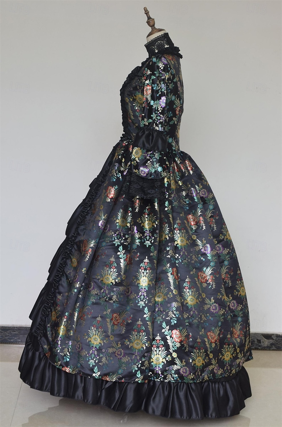 Γοτθική Λολίτα Ροκοκό Βικτοριανό Φανταστική φορεσιά Τουαλέτα Φόρεμα χορού Μεγάλα Μεγέθη Βασίλισσα Πριγκίπισσα Φλοράλ Φανταχτερή Φόρεμα Γυναικεία βασιλικός Απόκριες Επίδοση Μασκάρεμα Ρεν Φερ Ενηλίκων 2026 - $131.99 –P9