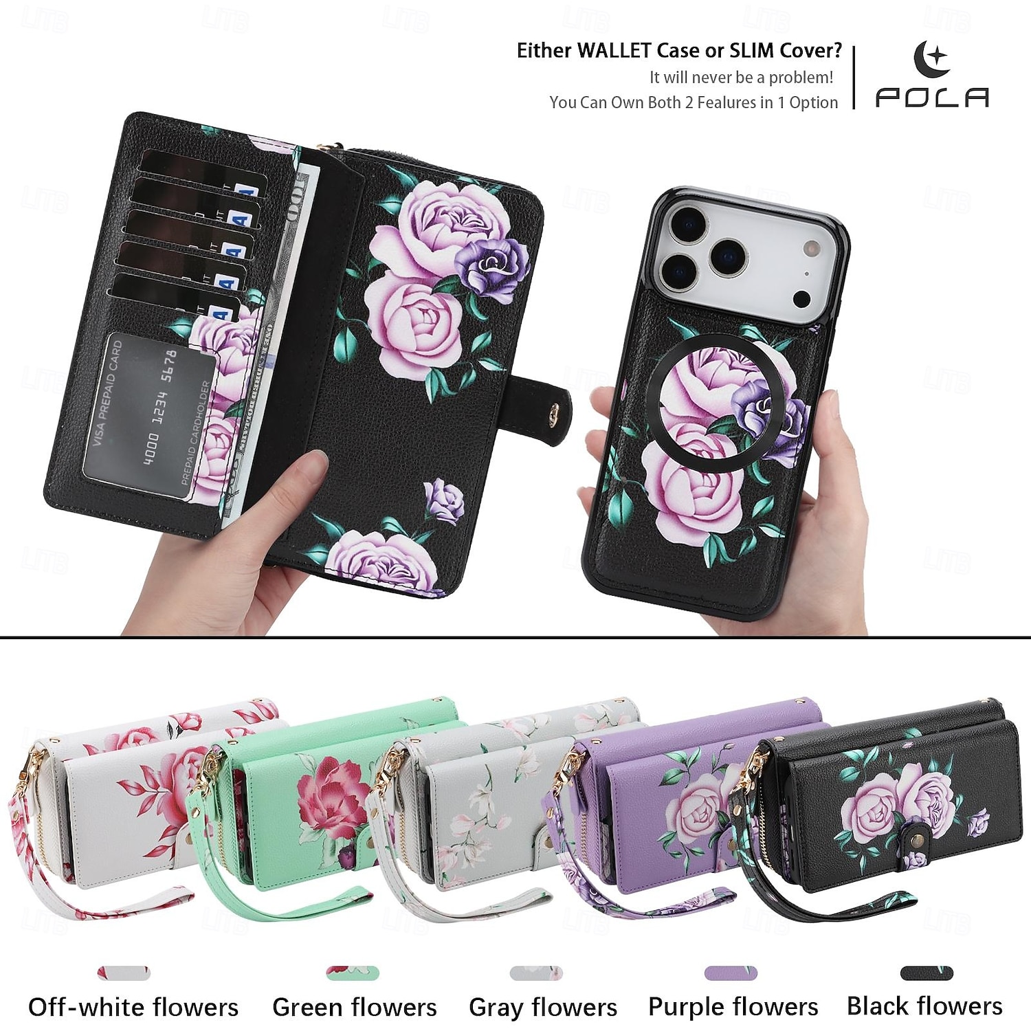 Phone Case For iPhone 17 Pro Max 17 Air 16 15 14 Pro Max Plus 13 Pro Max Wallet Case Detachable Full Body Protective with Lanyard Retro Genuine Leather 2025 - $34.99 –P7