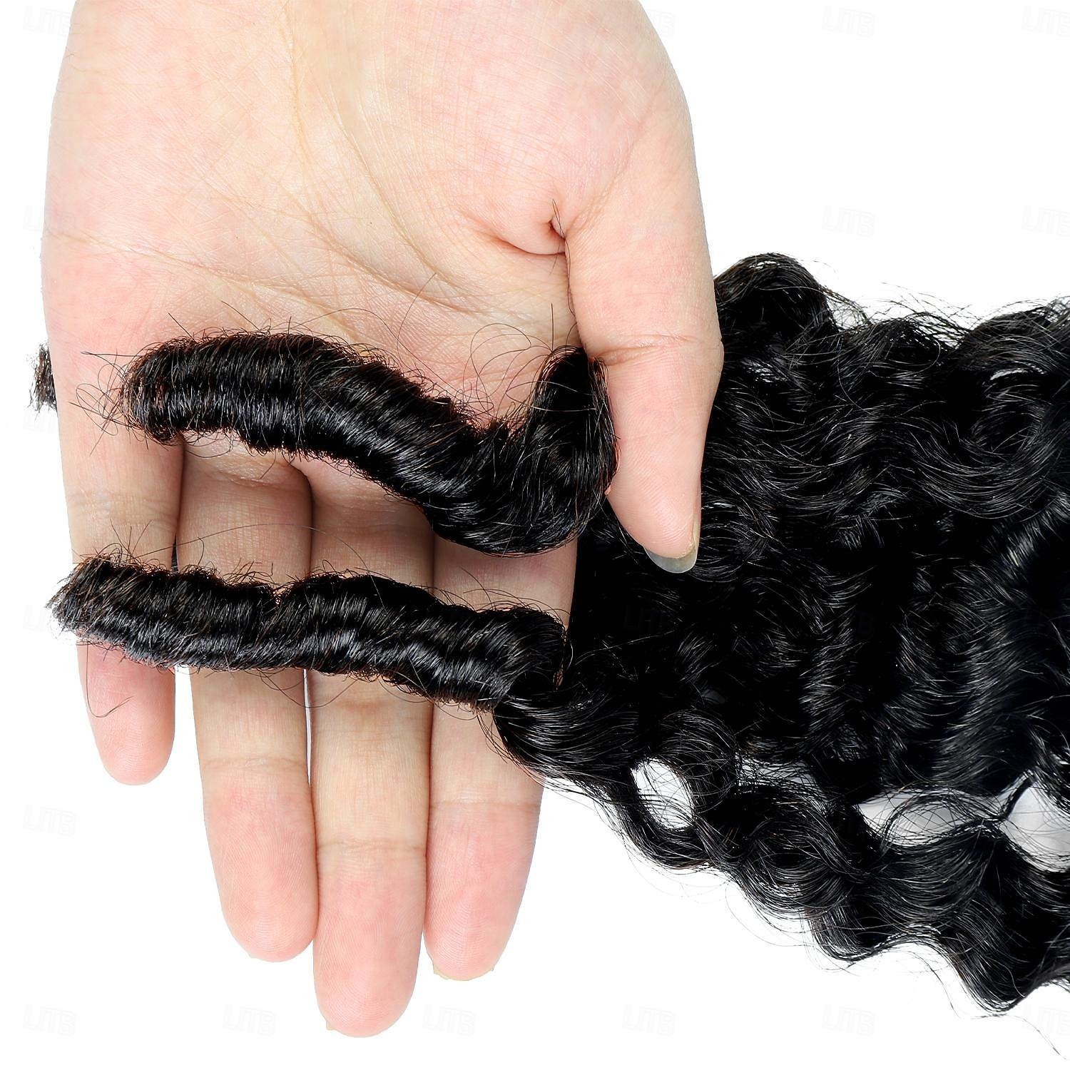 Pacotes de cabelo humano cacheado birmanês de 14 a 30 polegadas, 3 pacotes de extensão de cabelo humano birmanês, preto natural de 2026 por $239.89 –P4