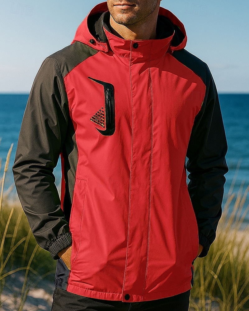 Homens Jaqueta Corta-Vento Jaqueta Softshell Jaqueta de Trilha Ao ar livre Prova-de-Água A Prova de Vento Roupas de caminhada Roupas de caminhada Primavera Inverno Outono Blusas Pesca Campismo de 2026 por $26.99 –P7