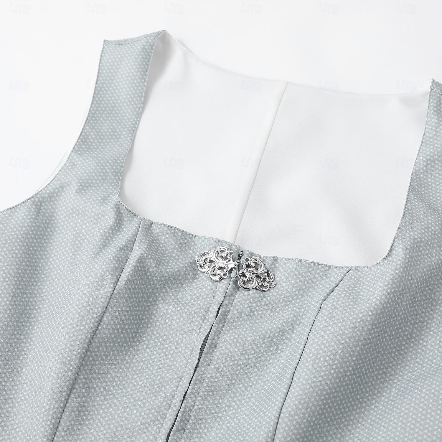 Oktoberfest Kjoler Dirndl Trachtenkleader Midi-lengde Hushjelp bayerske Tysk Enger Dame Karneval Ølfestivalen Tradisjonell stil klut Uten bluse 2026 - $72.99 –P7