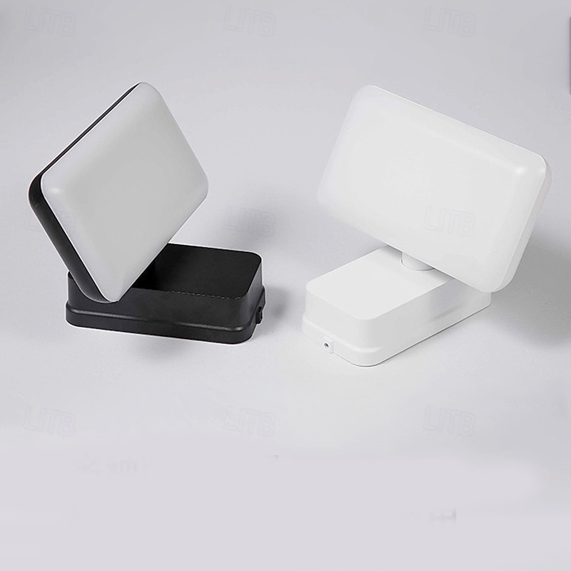 Moderne utendørs roterende vegglampe 350° justerbar hodevegglampe svart LED-vegglampe utendørs belysning for hus veranda garasje ip65 vanntett 2026 - $142.99 –P2