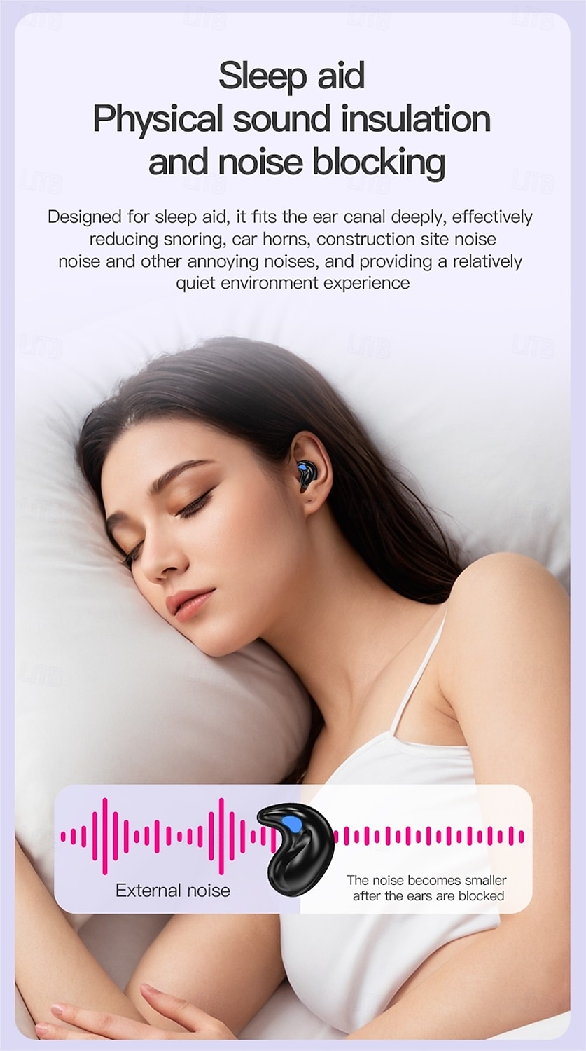 LY9 TWS True auriculares inalámbricos En el oido Bluetooth5.0 Deportes Estéreo Sonido envolvente para Apple Samsung Huawei Xiaomi MI Entrenamiento de gimnasio Esquí Camping / Senderismo Oficina de 2025 - $16.99 –P8