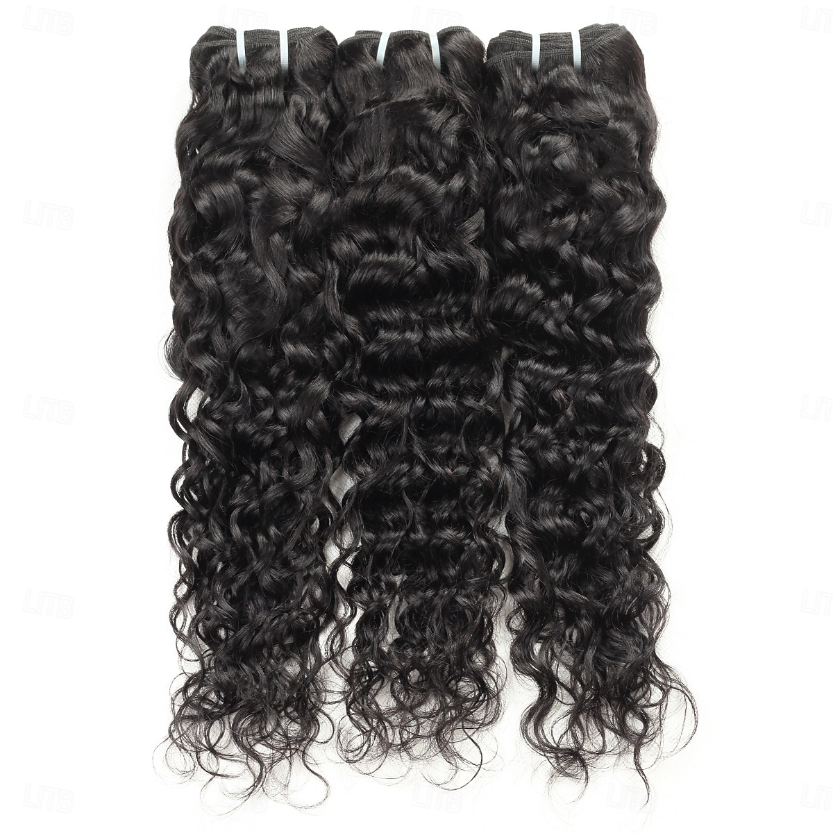 3 pacotes de cabelo humano brasileiro, extensões de cabelo humano com ondas d'água, 8-28 polegadas, 300g de 2026 por $136.99 –P1