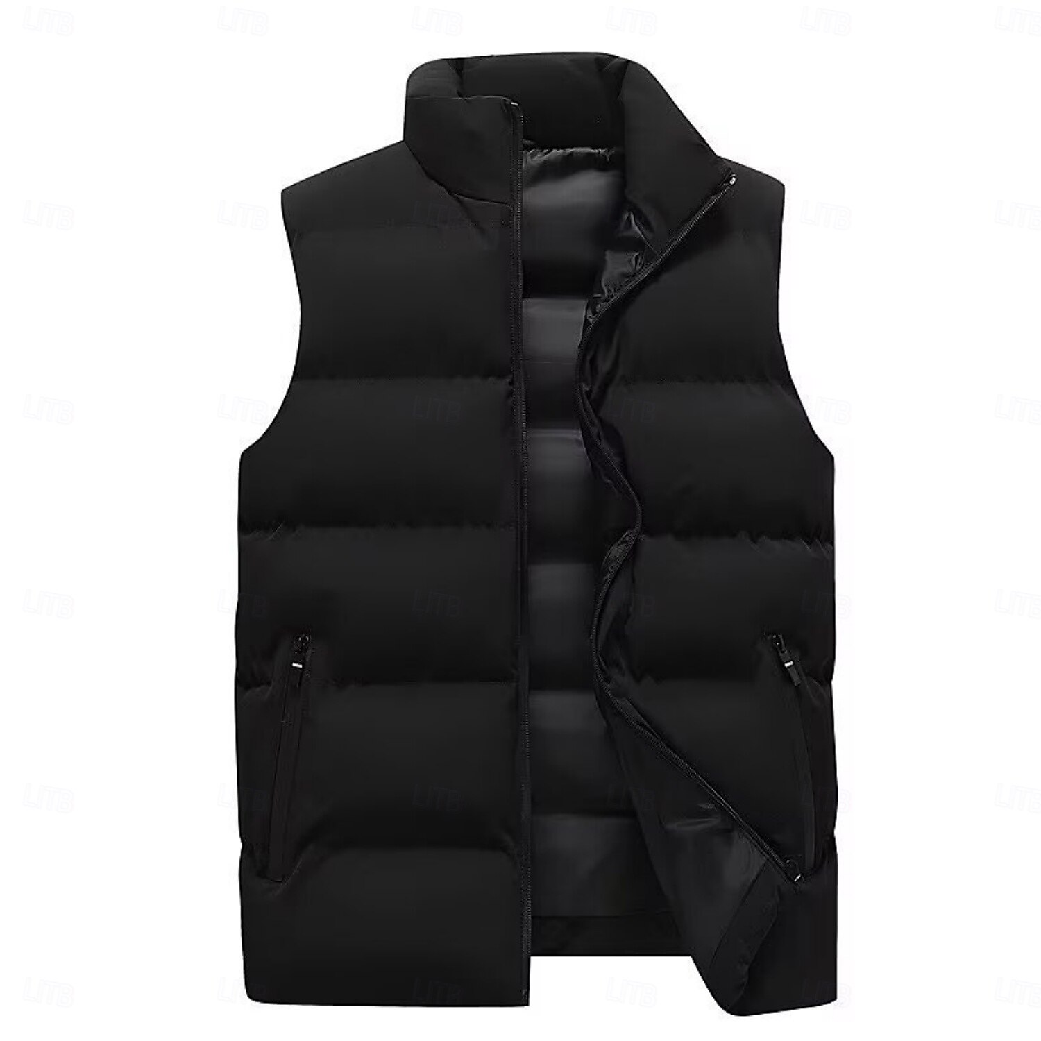 Męskie Kamizelka zimowa Kamizelka puchowa Zima Jesień Na wolnym powietrzu Keep Warm Lekki Oddychający Yelek Łowiectwo Wędkarstwo Wspinaczka Czarny Czerwony Ciemnoniebieski Szary 2026 - $21.99 –P3
