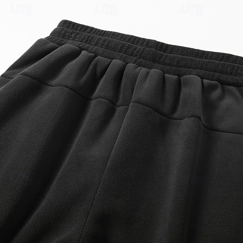 Per uomo Pantaloni da tuta Pantaloni in Pile Pantaloni Pantaloni invernali Coulisse Tasca Elastico in vita Semplice Comodità Caldo Sport all'Aperto Quotidiano Moda Casual Nero Rosa Micro-elastico del 2026 a $26.99 –P5