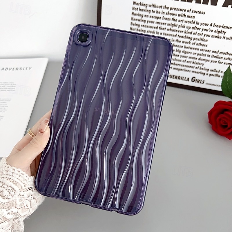 Tablet Case Cover For Samsung Galaxy Tab A9 8.7" S6 Lite 10.4" A8 10.5'' A7 Lite 8.7'' A9 Plus 11" Full Body Protective Shockproof Lines / Waves TPU 2025 - $13.99 –P2