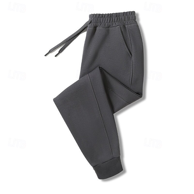 Per uomo Pantaloni da tuta Joggers Pantaloni Coulisse Tasca Elastico in vita Semplice Comodità Sport all'Aperto Quotidiano Moda Casual Nero Bianco Micro-elastico del 2026 a $20.99 –P7
