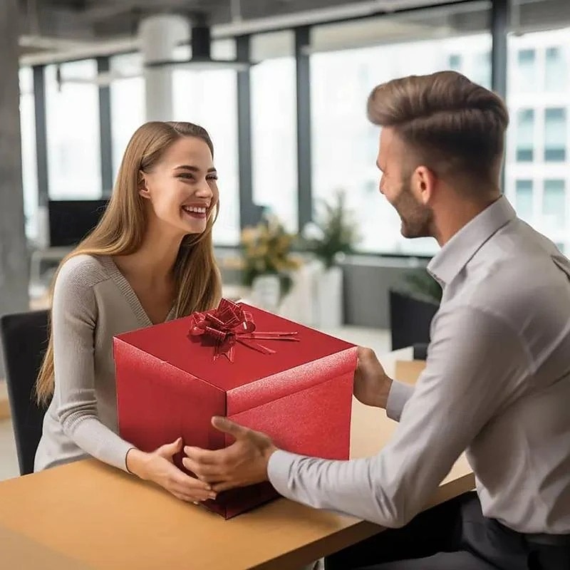 Valentine's Day Surprise Explosion Gift Birthday Christmas Party Candy Box Wedding Proposal Decoration Creative DIY Handmade Explosion Gift Box 2025 - $17.49 –P4