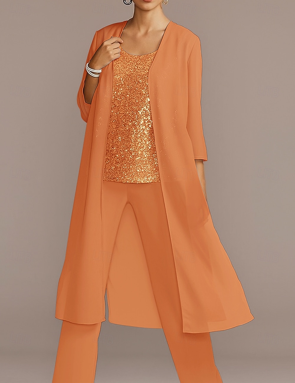 Chiffon 3/4 Sleeve Shrugs Cape  For Party Evening Mother of Bride  Wedding Guest Simple Pure Color Wedding Wraps dress to impress 2025 - CAD $57.99 –P18