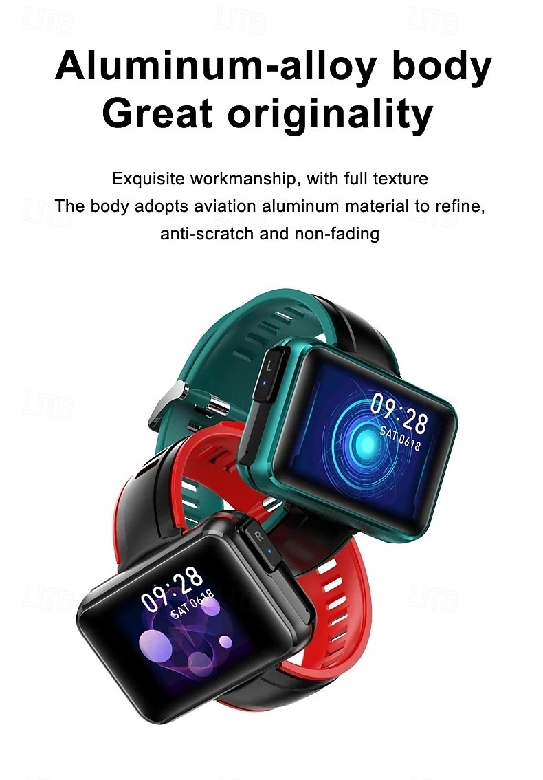 T91 Reloj inteligente 1.4 pulgada Smartwatch Reloj elegante Bluetooth Monitoreo de temperatura Podómetro Recordatorio de Llamadas Compatible con Android iOS Mujer Hombre Larga espera Impermeable 2025 - $71.99 –P7
