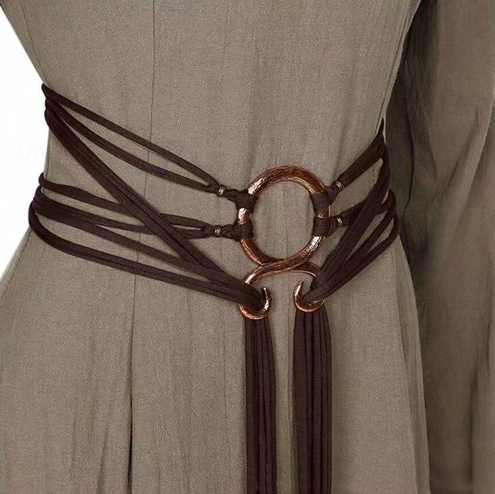 Medieval Renaissance Waist Belt Viking Fancy Dress Unisex Halloween Carnival Performance LARP Ren Faire Adults Belt 2026 - $15.49 –P1