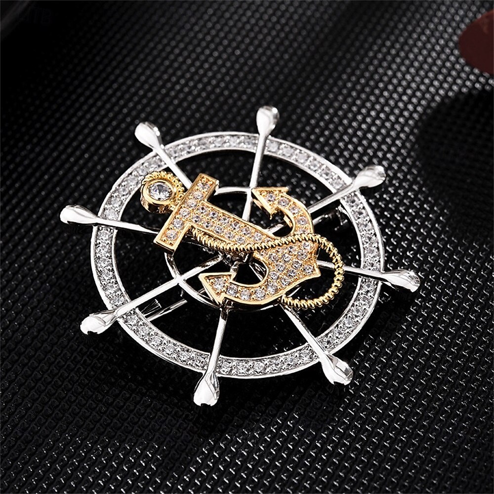 Prom Brooch Brooches Classic Geometrical Creative Fashion Simple Brooch Jewelry ...