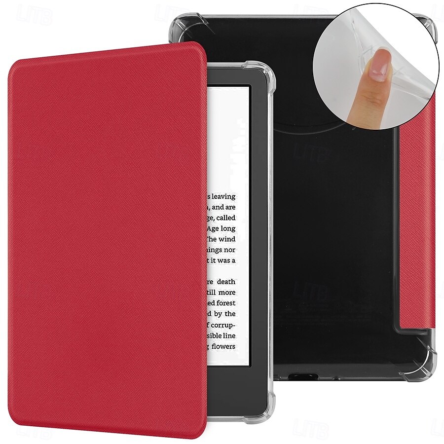 Чехол для планшета Amazon Kindle Paperwhite (12-го поколения) 2024 года, Kindle Paperwhite 11-го поколения 2022 года, 6-спусковая ручка, интеллектуальное автоматическое включение/выключение, защитный 2025 - $13.99 –P15