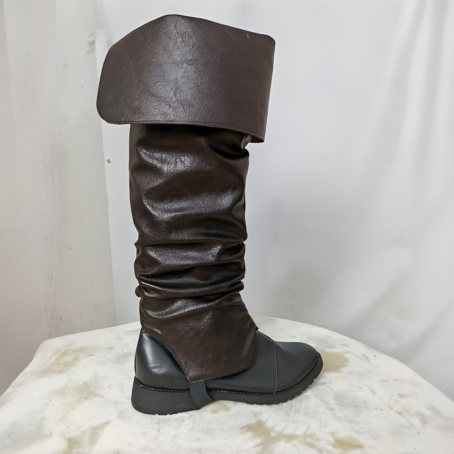 Retro Středověké Renesanční Návleky na boty Pirát Viking Křižák Maškarní kostým Pánské Pirát Steampunk předvečer Všech svatých Plesová maškaráda LARP Ren Faire Dospělé Kryt obuvi 2025 - $49.99 –P9