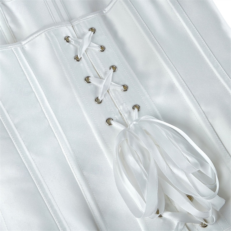 Жен. Корсет Корректирующее белье Утягивающее белье Корректирующее белье Сексуальный корсет Мода Секси Чистый цвет Молния Открытая спина Отпуск Для улицы Свидание Без рукавов холодный прием 2026 - $33.99 –P18