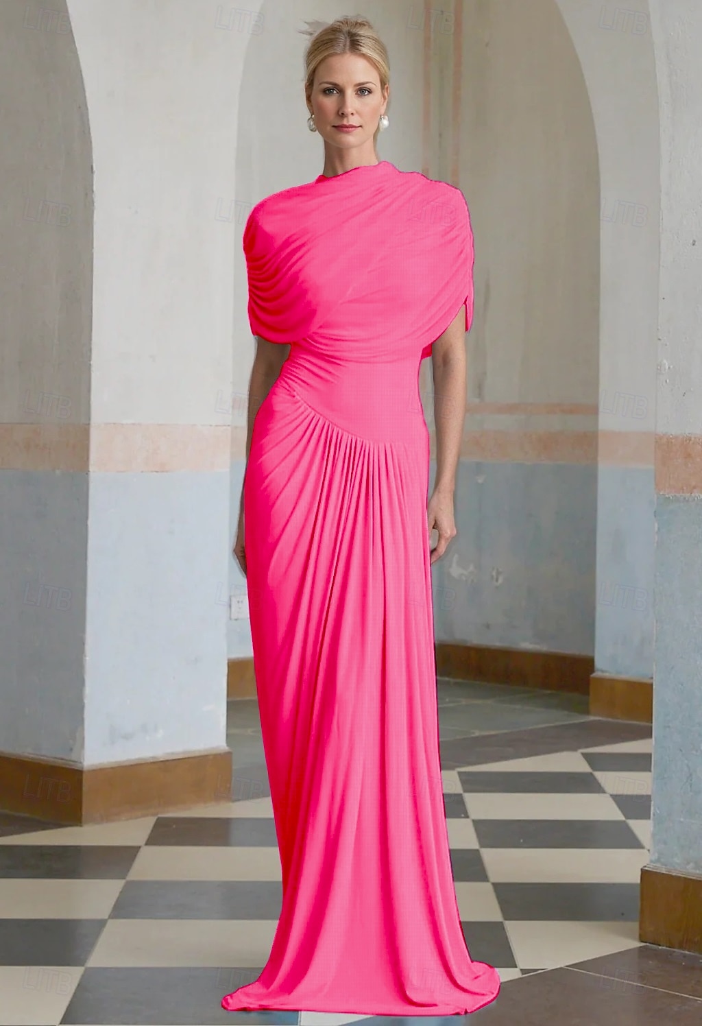 P6 Prom Sheath Column Floor Length Prom Dresses Evening Gown Ball Gown Formal ...
