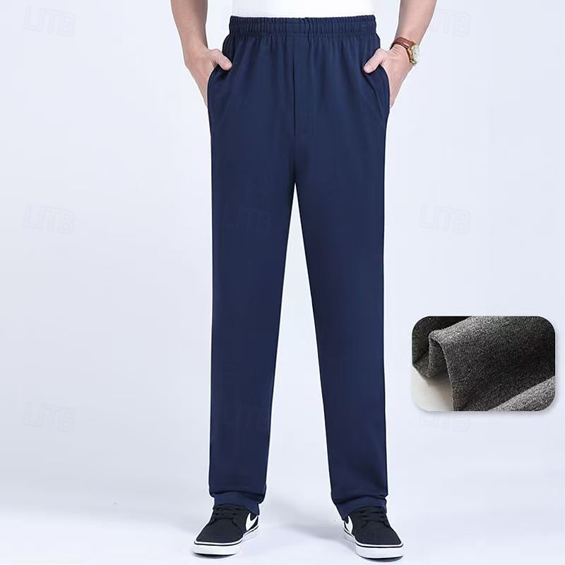 Homens Calças de perna reta Calças de Dormir Com bolsos Calças Ginásio Roupa Esportiva Dar certo Outono & inverno Academia Exterior Corrida Delgado Roupa de esporte Roupas Esportivas Cor Sólida Preto de 2026 por $15.49 –P8