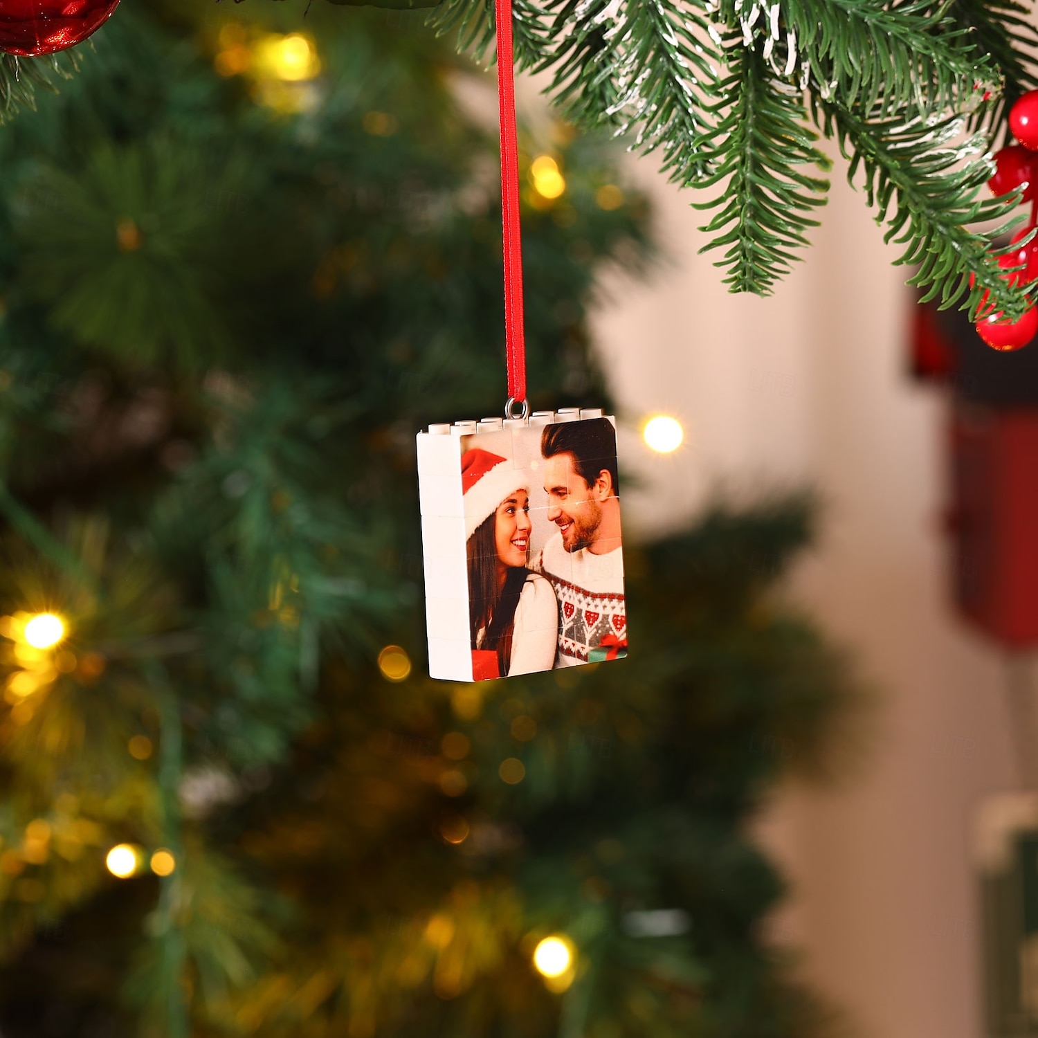 Personalized Photo Puzzle Christmas Ornament Custom Xmas Memory Photo Ball Hanging Pendant, Unique Keepsake Gift for Christmas Tree Decoration 2025 - $15.99 –P3