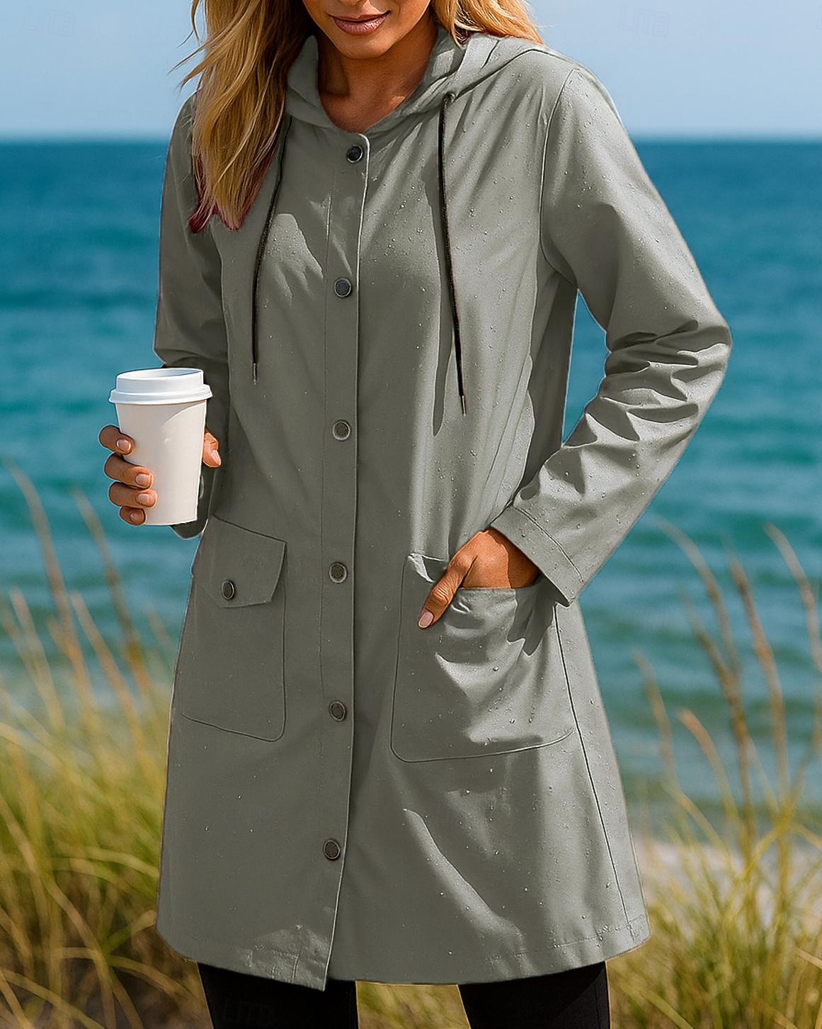 Жен. Куртка из софтшелла Куртка для туризма и прогулок Легкая куртка На открытом воздухе Водонепроницаемость Походная одежда Походная одежда Осень Верхняя часть Спандекс 2026 - $35.99 –P9