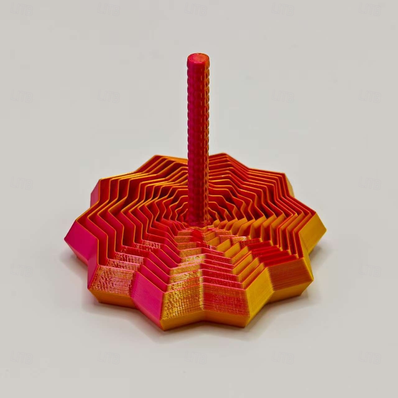 Расширьте сенсорную игрушку-звездочку для снятия стресса в форме шестиугольной звезды с ручкой, напечатанную на 3D-принтере, спиралевидный дизайн в виде сот для концентрации и снятия беспокойства. 2026 - $13.99 –P10