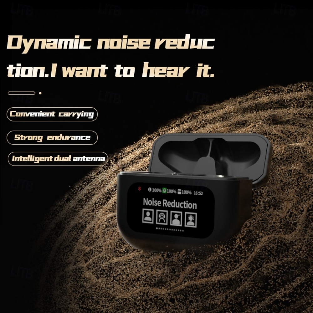 2025年 YW06 TWSトゥルーワイヤレスヘッドフォン 耳の中 Bluetooth 5.3 LEDライト スポーツ ENC環境ノイズキャンセリング のために Apple Samsung Huawei Xiaomi MI 屋外 トレッキング ランニング オフィス事業 コレクション – $24.99 –P5