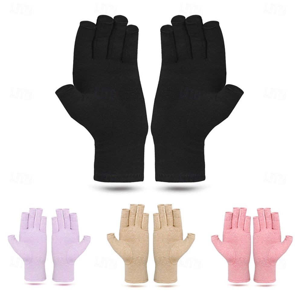 1 par de luvas de compressão para artrite, suporte para alívio da dor, tendinite do túnel do carpo, doença reumatoide, suporte para pulso, esportes ao ar livre, ciclismo, corrida, exercícios, de 2026 por $10.49 –P3