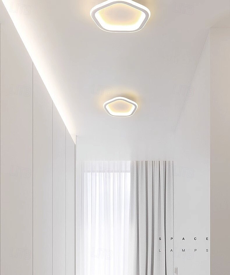 23 cm Circle / Round Design Geometric Shapes Ceiling Lights Acrylic Acrylic Modern 110-120V 220-240V 2025 - $43.99 –P3