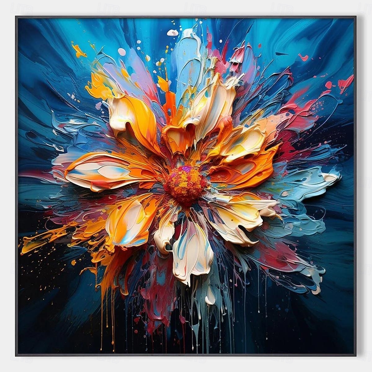 Textured Impasto Floral Oil Painting 2026 - $58.99 –P3