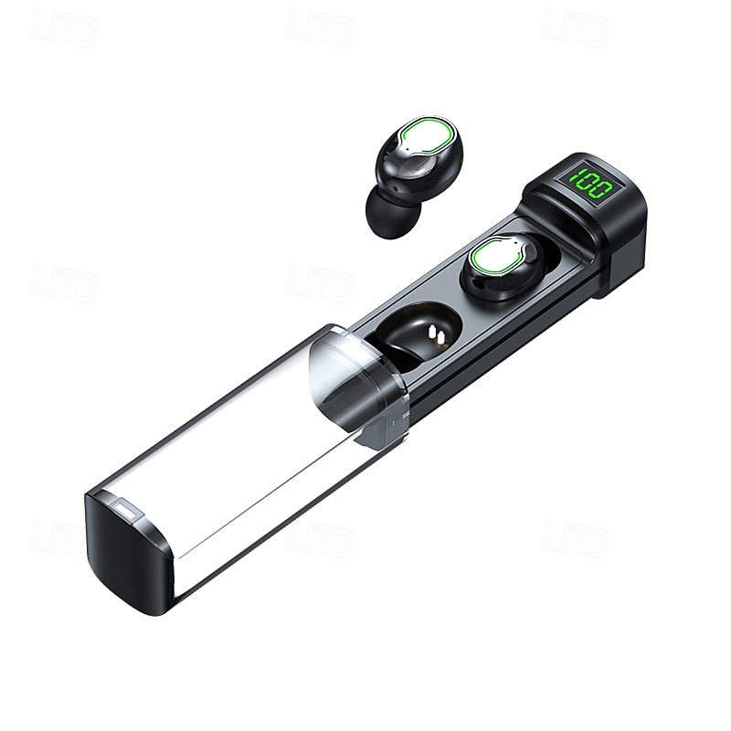 QB60 Zestaw słuchawkowy do prowadzenia telefonu bez użycia rąk Douszny Bluetooth 5.3 Głęboki bas Automatyczne parowanie na Apple Samsung Huawei Xiaomi MI Trening w siłowni Kemping i turystyka Trekking 2025 - $16.99 –P5