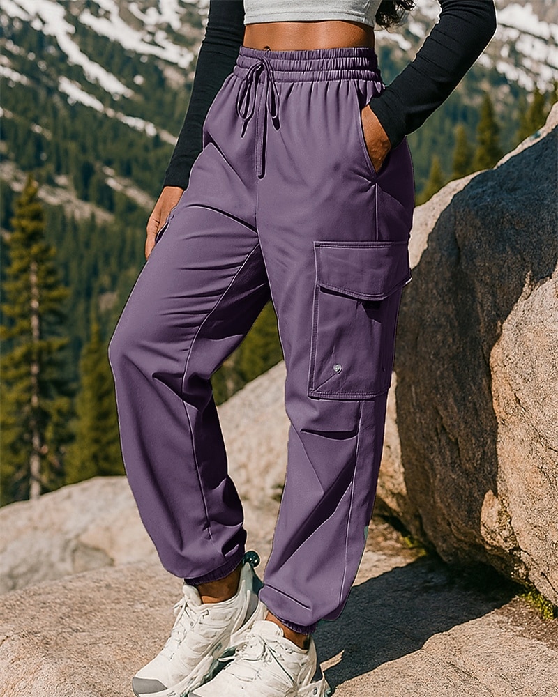 Per donna Pantaloni da escursionismo Impermeabile da Escursionismo Cappotto invernale pantaloni da trekking Primavera Autunno Esterno Vestibilità regolare Impermeabile Antivento Caldo Pantaloni del 2026 a $41.99 –P5
