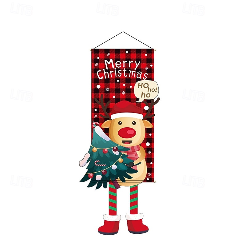 2025 nieuw wandtapijt voor slaapkamerdecoratie, deurdecoratie, etalage van hotel en winkelcentrum, festivaldecoratie, stoffen ornament 2025 - $6.49 –P18