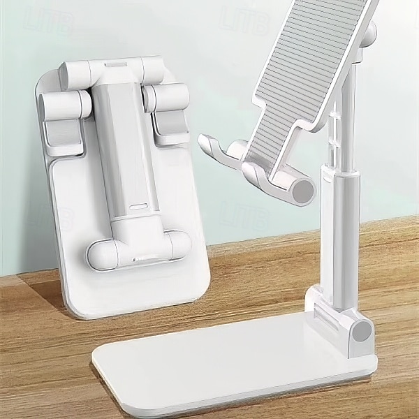 Foldable Desktop Phone Tablet Stand Mobile Desk Holder Creative Adjustable Metal Folding Bracket Multifunctional Lazy Mount For Live Streaming Shooting Office Home Accessories 2025 - $6.49 –P3