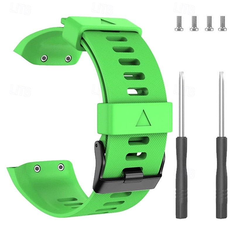2026年 時計バンド のために ガーミン Forerunner 35/30 シリコーン 置換 ストラップ 取り外しツール付き 女性 男性 スポーツバンド モダンバックル リストバンド  コレクション – $14.99 –P3