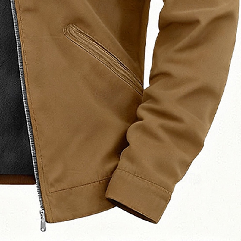 Per uomo Felpa con cappuccio Felpa con cappuccio a zip intera Felpa con cappuccio in pile Felpa con cappuccio foderata in pile Blu Marrone Verde Grigio Con Cappuccio Semplice Cerniera Sport & Outdoor del 2026 a $45.99 –P2