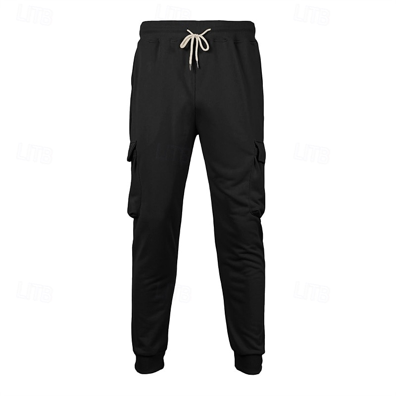 Per uomo Pantaloni da Tuta Cargo Pantaloni da tuta Joggers Pantaloni Coulisse Tasca Elastico in vita Semplice Comodità Quotidiano Sport all'Aperto Moda Casual Rosa Rosso Micro-elastico del 2026 a $20.99 –P20