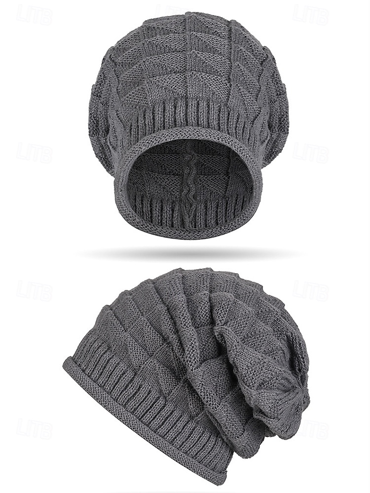 berretto lavorato a maglia da donna – cappello caldo e morbido per l'inverno, berretto casual elasticizzato per viaggi all'aperto e uso quotidiano del 2025 a $9.99 –P10