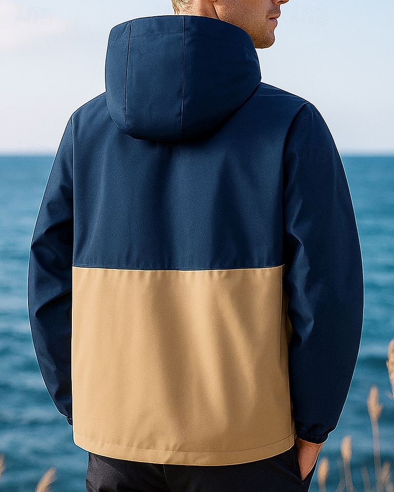 Bărbați Αντιανεμικό Jachetă Softshell Μπουφάν πεζοπορίας În aer liber Impermeabil Rezistent la Vânt Respirabil Îmbrăcăminte pentru drumeții Primăvară Toamnă Topuri Pescuit Camping / Drumeții 2025 - $35.99 –P3