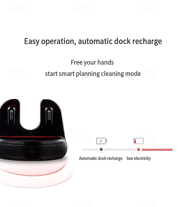 NEW 5000Pa Robot Vacuum Cleaner 3 In 1 Suction Sweeping Mopping Automatic Rechargable Cleaning Sweep Floor for Home Office 2025 - $149.99 –P4