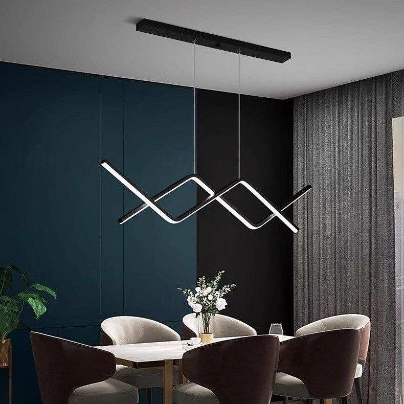 lustres, luzes led, luminárias suspensas para teto/ilha de cozinha, modernos para sala de estar, quarto, escritório, altura ajustável de 2026 por $229.99 –P2