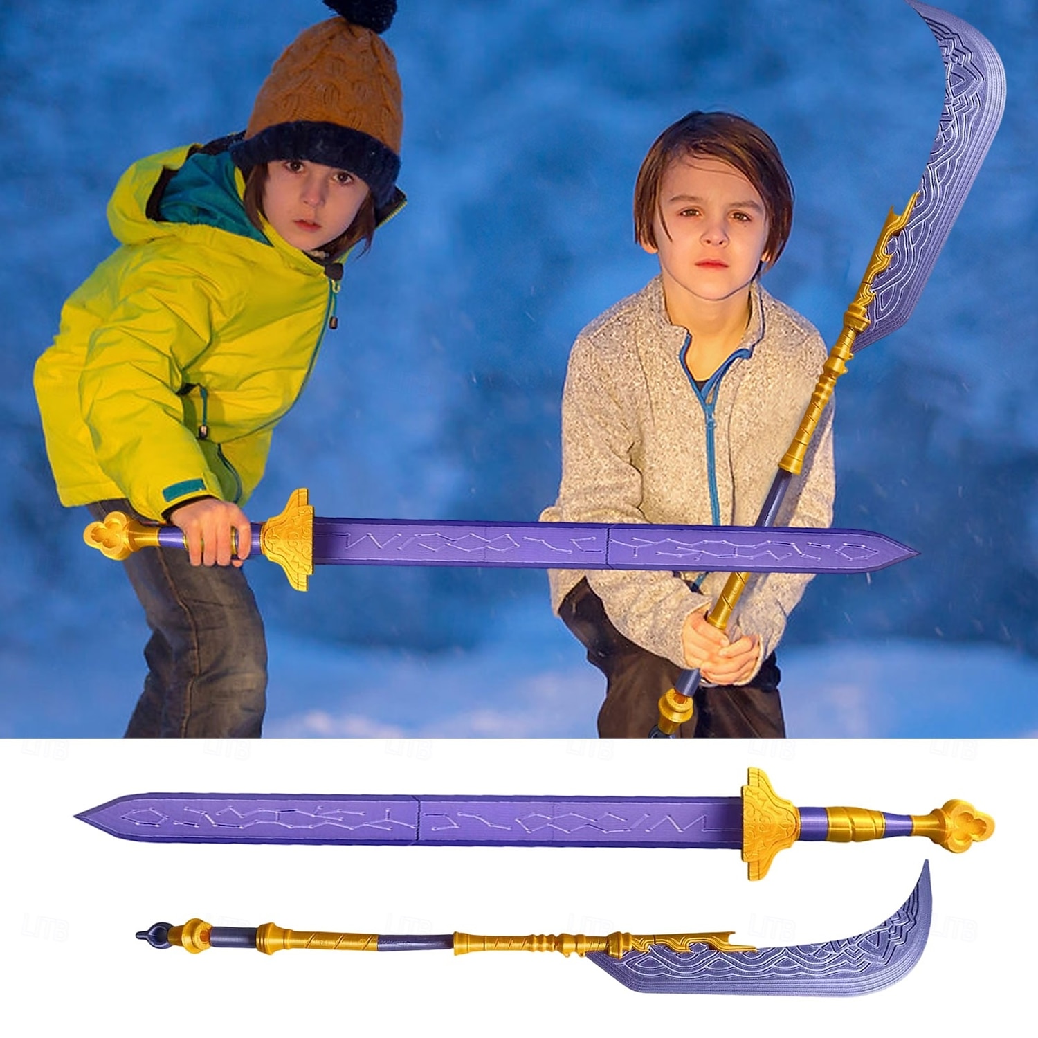 Cosplay Prop Replica voor Koreaanse Idol Film Cosplay Wapen Fantasy Accessoire Halloween Kostuum Filmverzamelobject Anime Wapen Replica Kerstgeschenk 2026 - $29.99 –P9