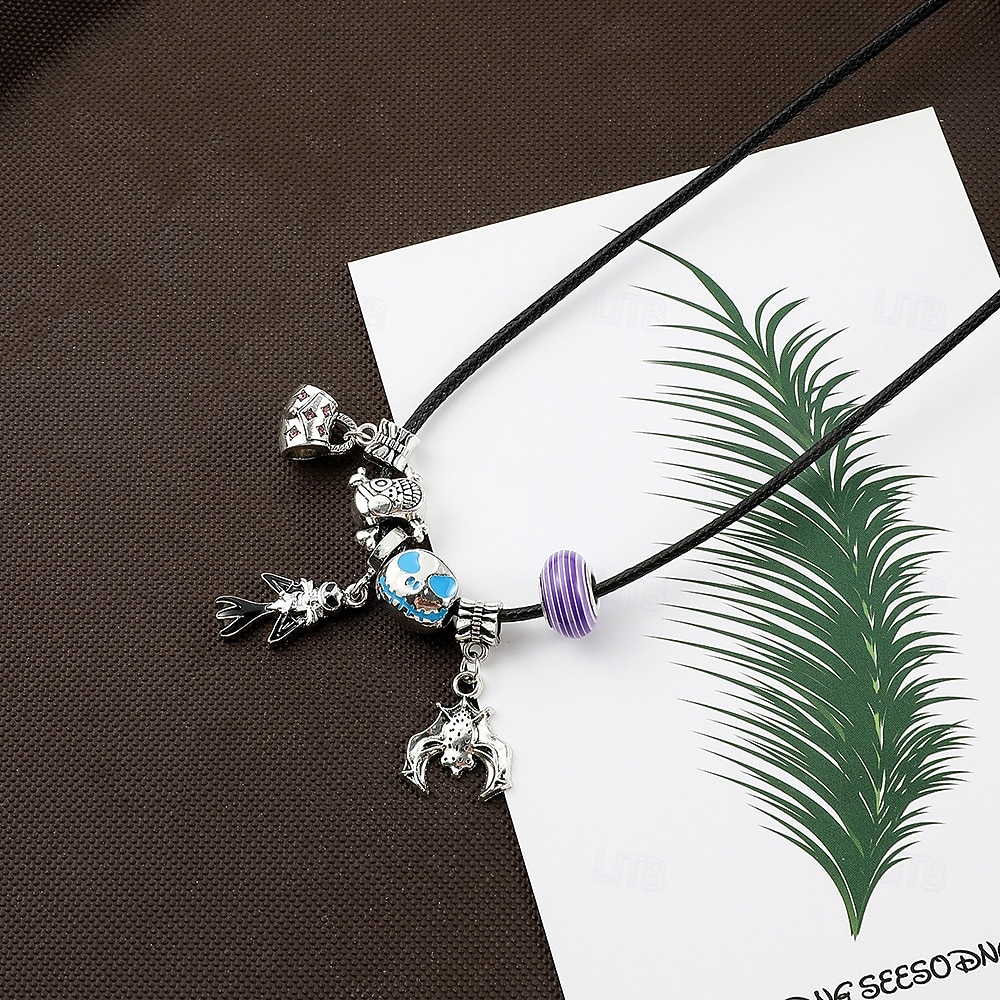 Calendario dell'avvento di Halloween, bracciale con ciondoli, tesori di Halloween, kit fai da te per la creazione di gioielli da 24 giorni con 20 perline con ciondoli e 3 braccialetti regolabili, regalo per il conto alla rovescia di Natale per bambini, ad del 2026 a $23.99 –P2