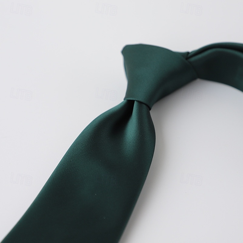 Men's Neckties Fashion Classic Modern Contemporary Plain Wedding Party Daily Wear 2026 - $8.99 –P9