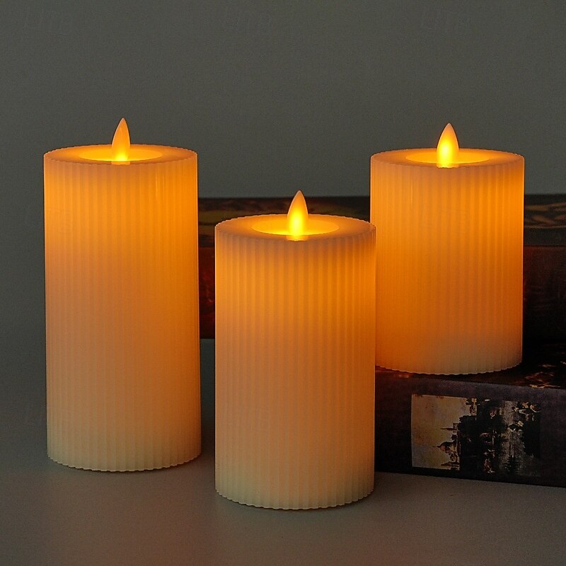 Kynttilä Langaton Tilan vaihtaminen Joulu Yksinkertainen Moderni AAA-paristot viritetty 3kpl 2026 - $17.99 –P2