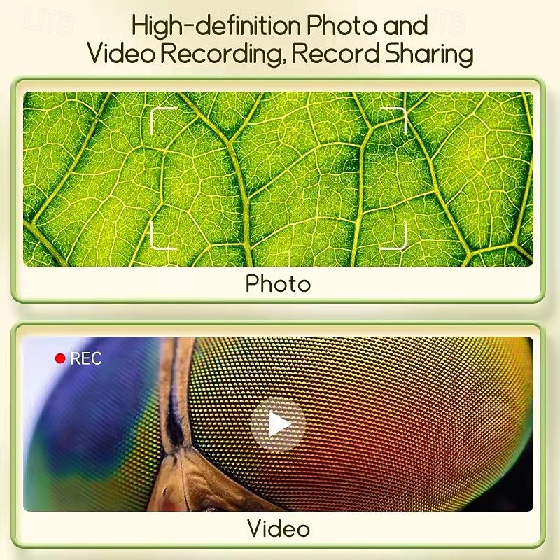 Digital Microscope for Kids, Handheld Portable Microscope with [2.0"] LCD Screen, STEM Science Toy for Children Exploration, Camera with Photo & Video for Toddlers, Gift for Boys Girls 2026 - $71.99 –P6