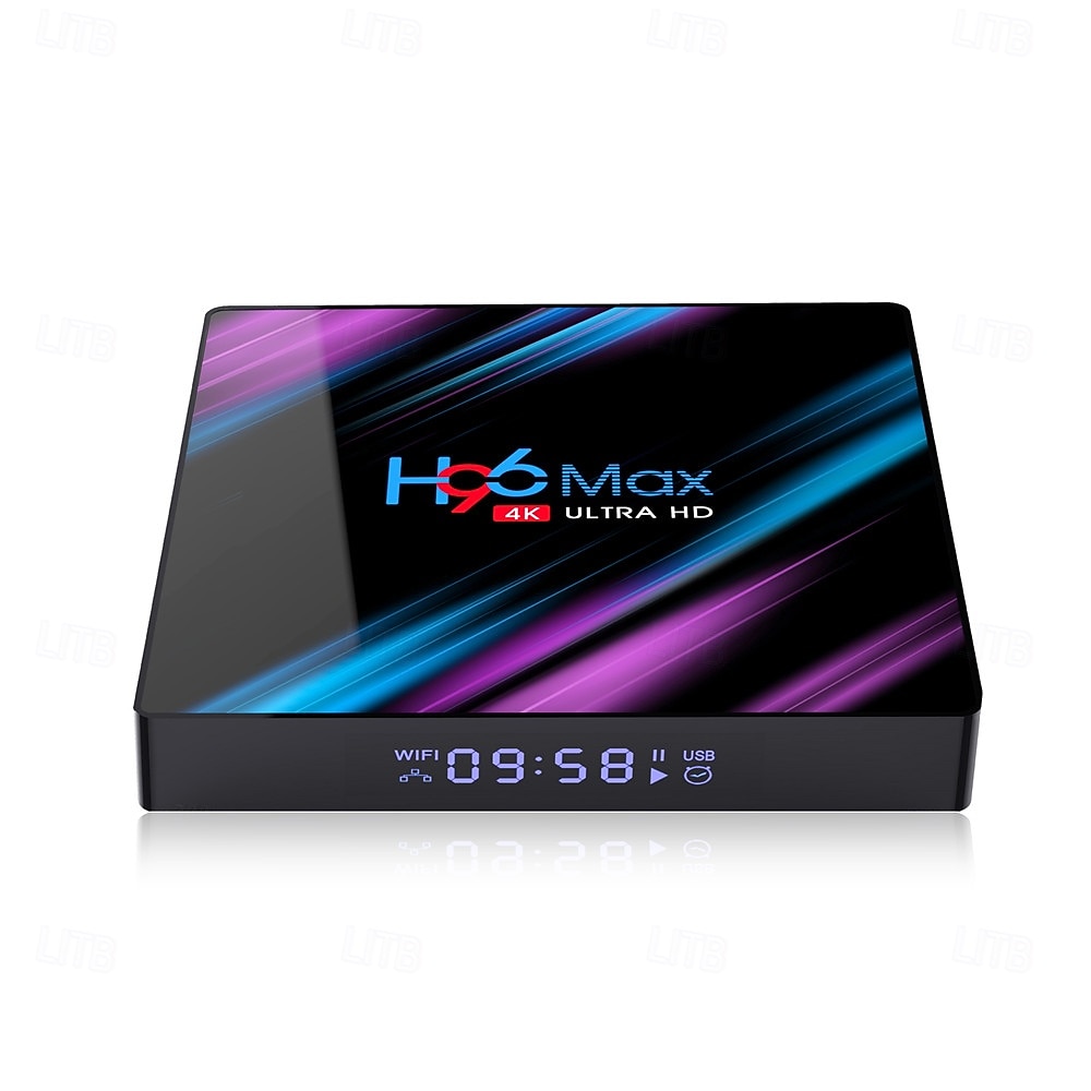 Android 10.0 TV box H96max Bluetooth 4.0 4K 4K podpora H.265 Cortex-A53 2GB 4GB 64GB 32GB 16GB 2025 - $43.99 –P2
