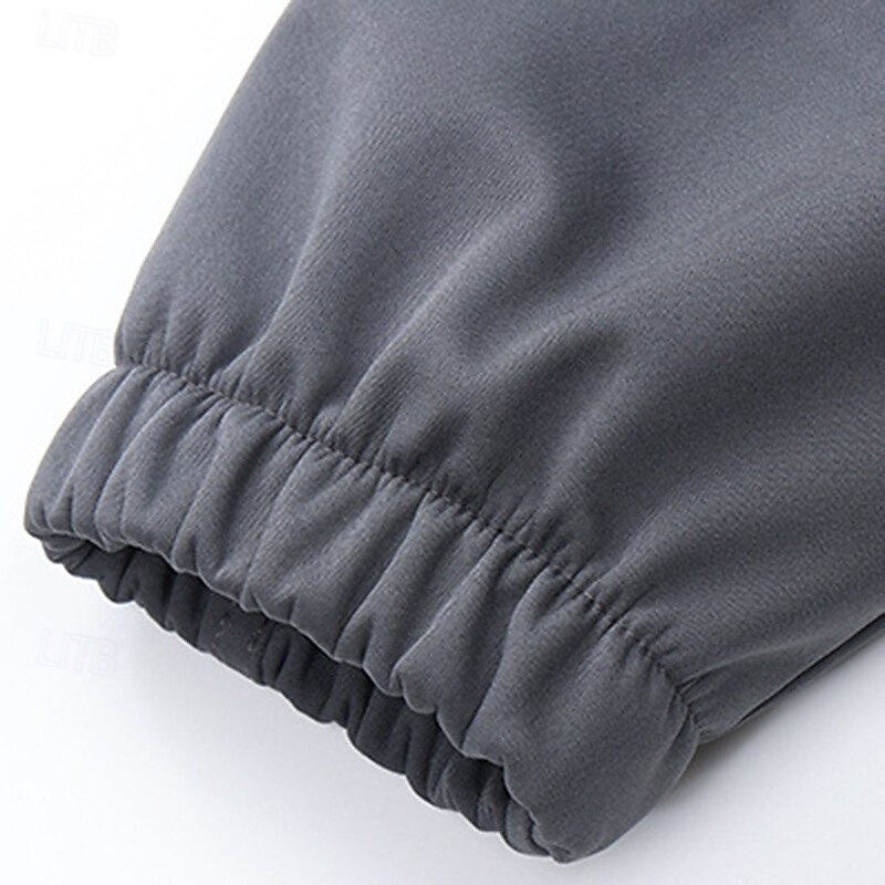 Per uomo Giacca da escursionismo Giacca in Pile Giacca imbottita Set termico Inverno All'aperto Calore Termico Antivento Top Nero Verde Grigio del 2025 a $52.99 –P18