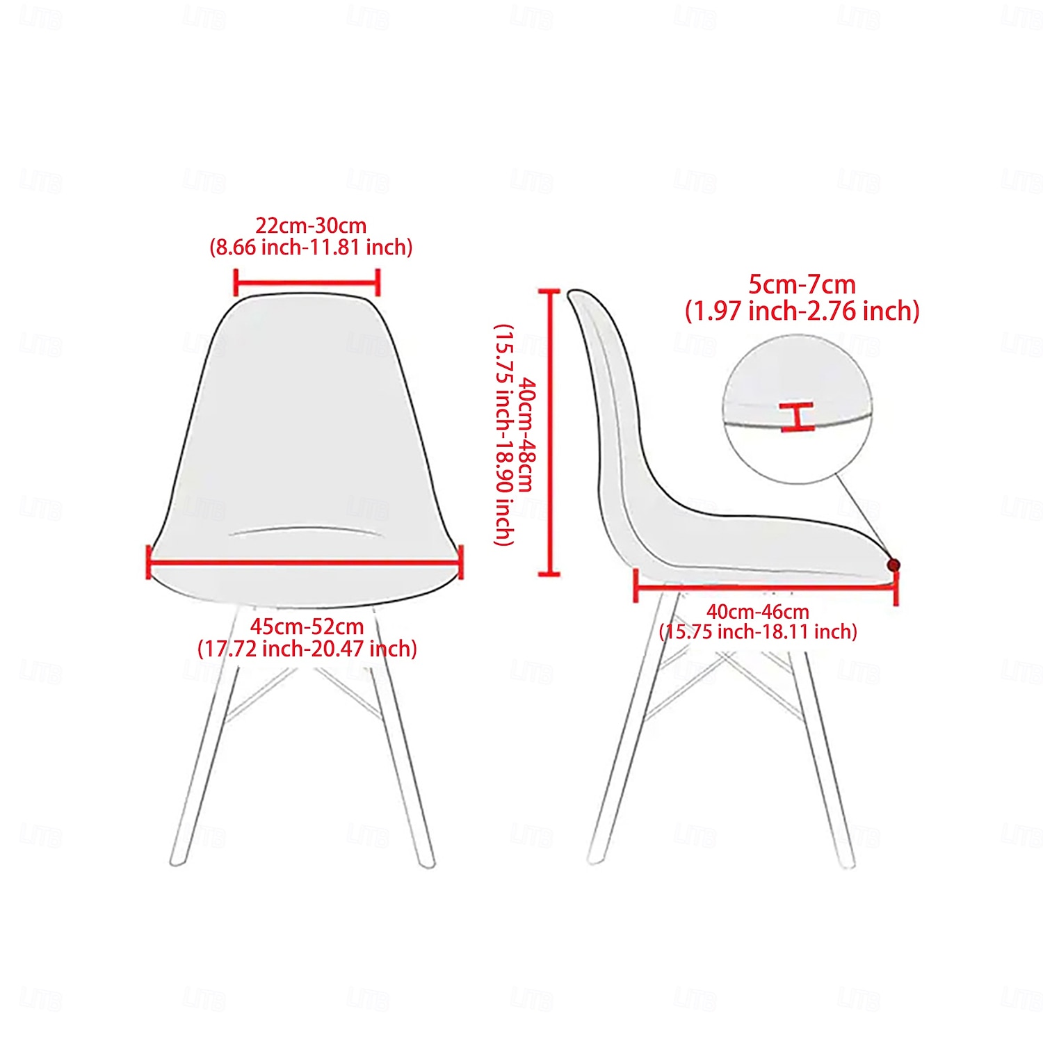 Coprisedie natalizi in seta di latte da 1/2/4/6 pezzi, coprisedie protettivi morbidi, altamente elastici e lavabili, sedie da pranzo decorative per feste, ristoranti e hotel del 2025 a $11.49 –P2