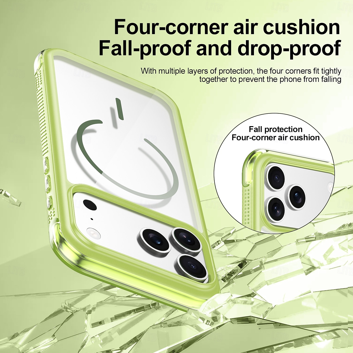 Phone Case For Samsung Galaxy 17 Pro Max 17 Air 16 15 14 Pro Max Plus 13 Pro Max Back Cover Magnetic Adsorption Support Wireless Charging Kickstand Non-Yellowing Retro TPU Acrylic 2025 - $16.99 –P2